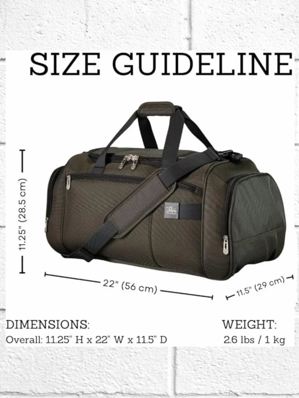 NWT! Skyway Luggage Sigma 7.0 Softside Weekender Duffel Bag with Luggage Strap